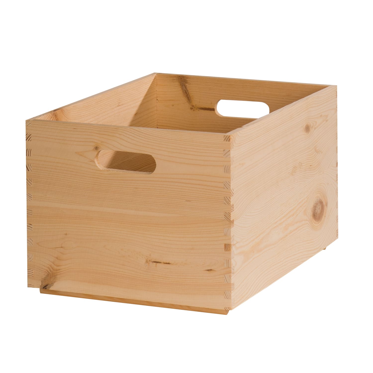 Holz-Stapelbox Kiefer-Mehrzweckbox aus FSC® zertifizierter Qualitätsware